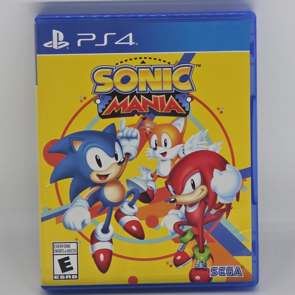 Sonic Mania Sony PlayStation 4 PS4 Video Game Complete Tested